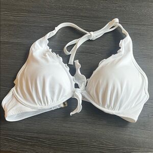 Victoria's Secret White Bikini Top